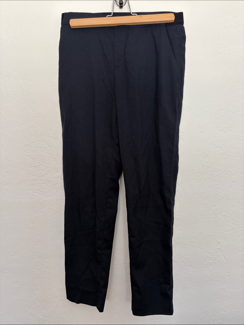 Uniqlo Navy Slim Straight Ankle Pants